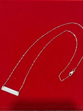 14k white gold  Necklace